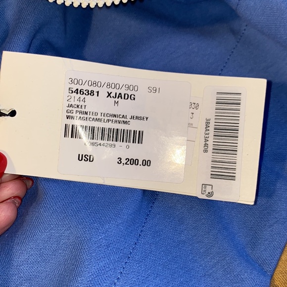 GUCCI Monogram Pleated Jacket NWOT - Picture 15 of 16